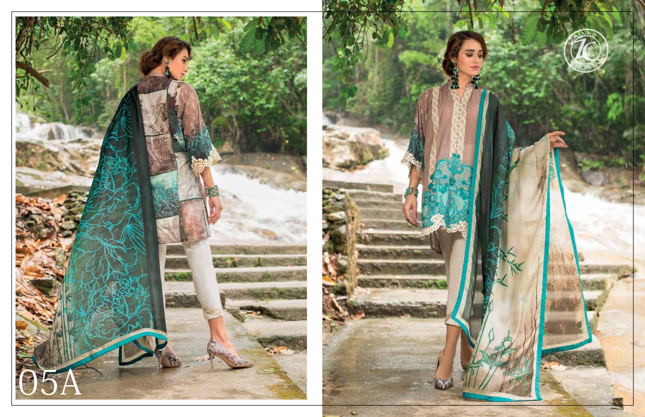 Pakistani Lawn Dresses Collection