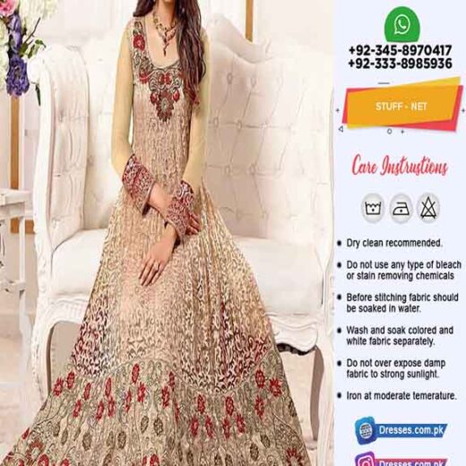 Indian Latest Bridal Frock Online