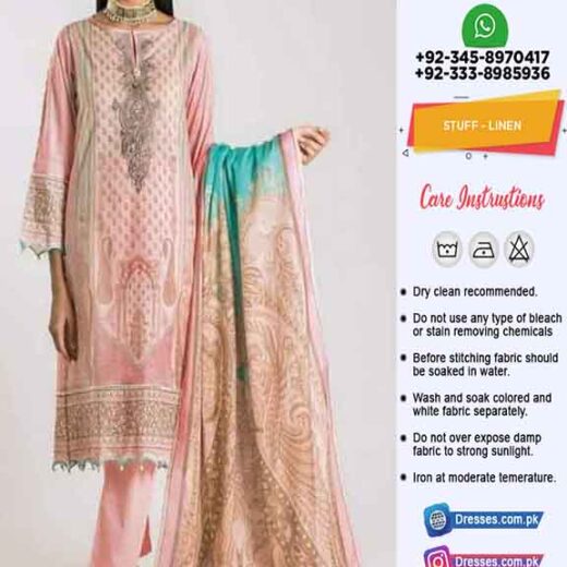 Khaadi Linen Dresses Online