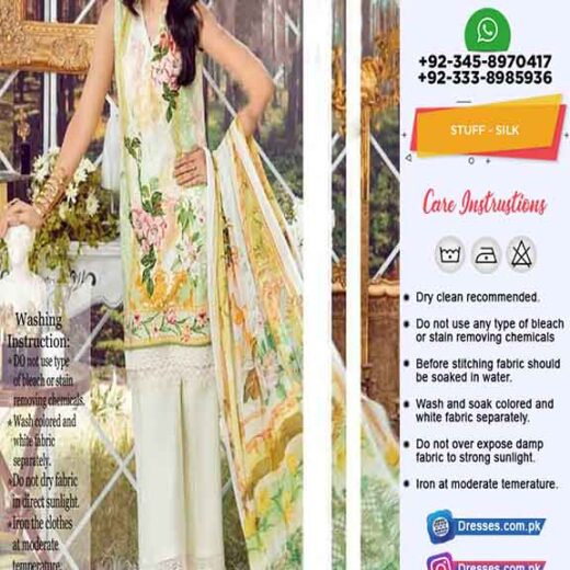 Asifa Nabeel Digital Printed Silk Dresses