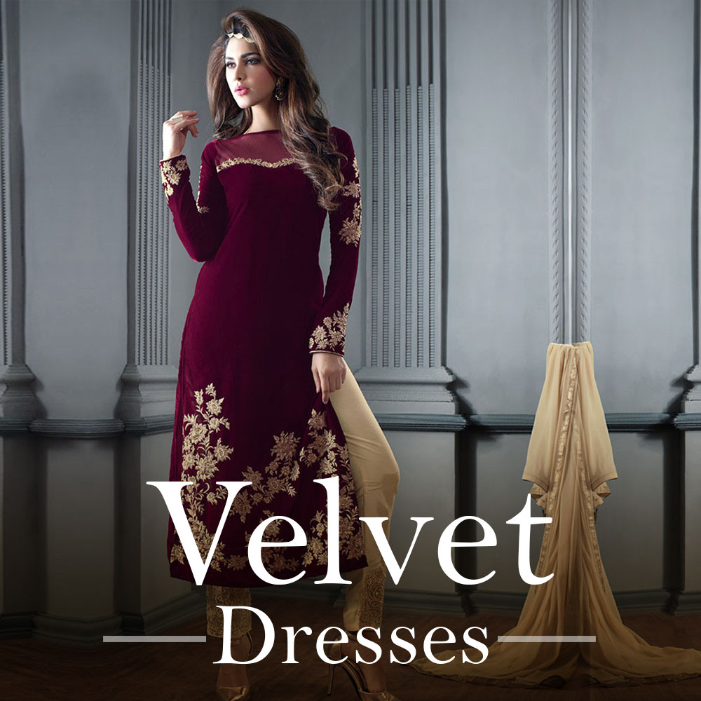 Velvet-Dresses