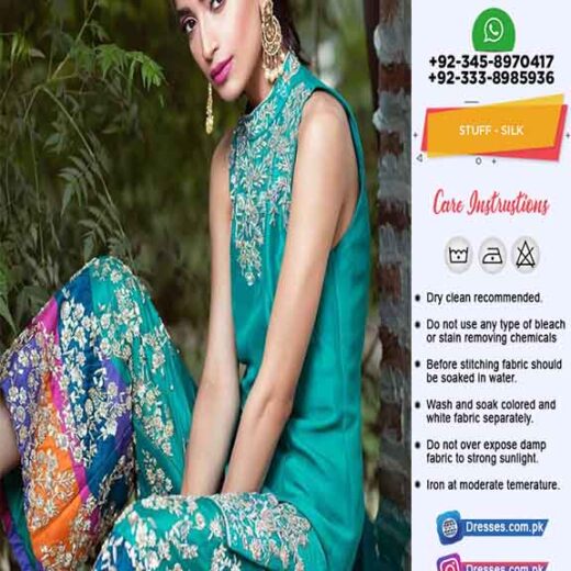 Pakistani Latest Silk Dresses Online