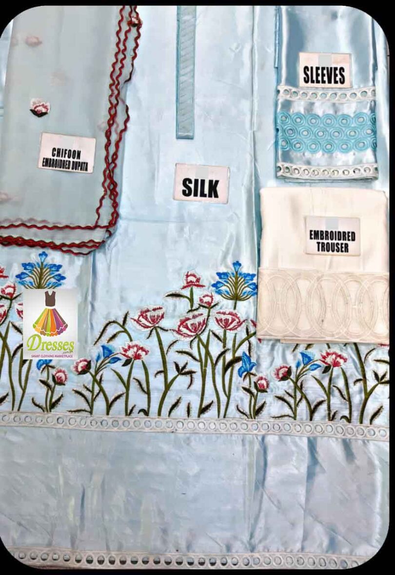 Pakistani Silk Dresses Online