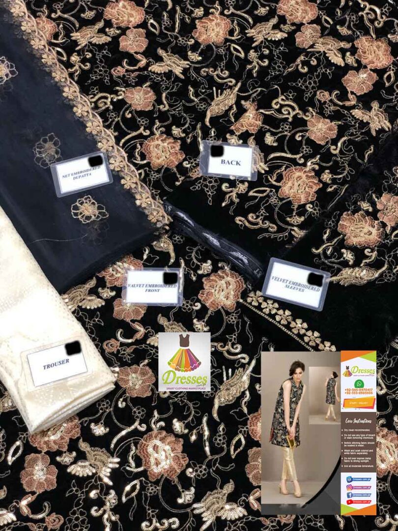 Pakistani Velvet Clothes Collection