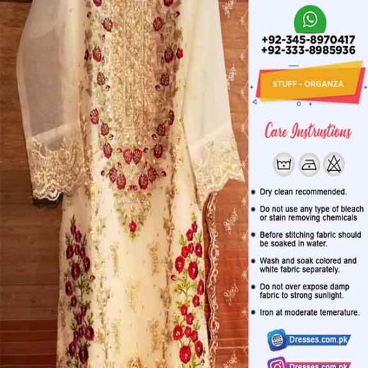 Agha Noor Organza Dresses Online