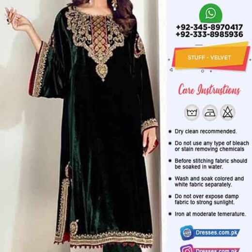 Aisha Imran Latest Velvet Dresses 2020