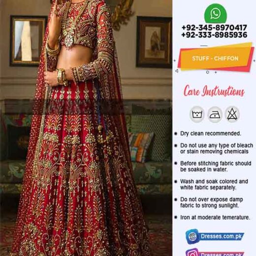 Pakistani Wedding Lehenga Collection 2020