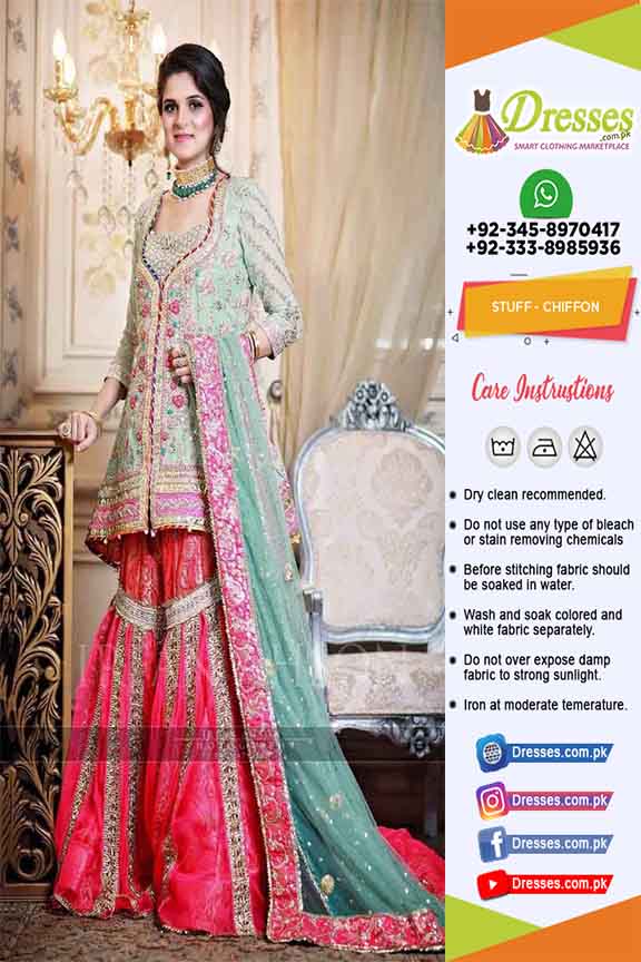 Pakistani Bridal Chiffon Collection