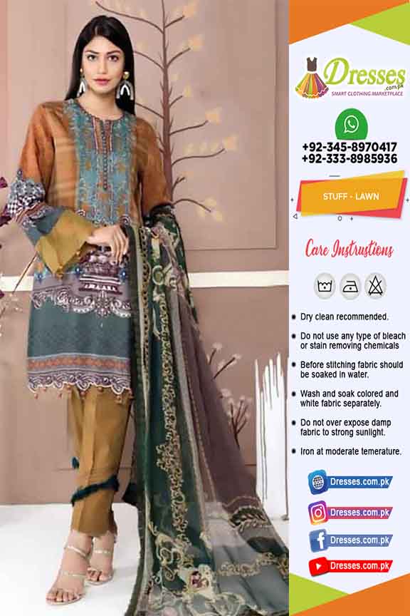 Pakistani Lawn Dresses Collection 2020 