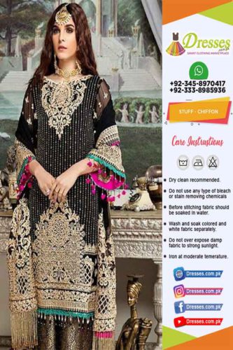 Maria B Chiffon Collection Online | Pakistani Dresses Marketplace