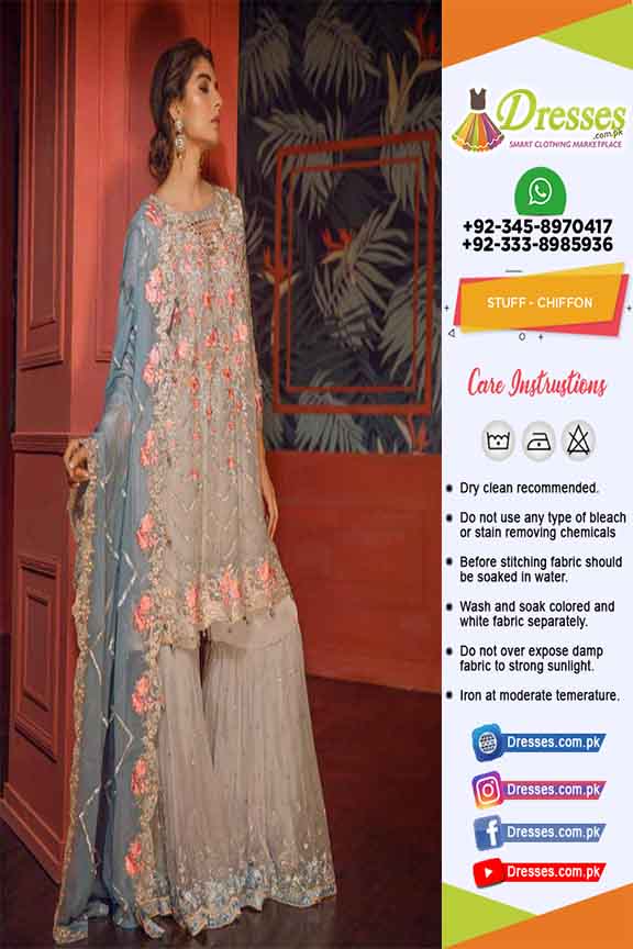 Jazmin Luxury Chiffon Dresses Online