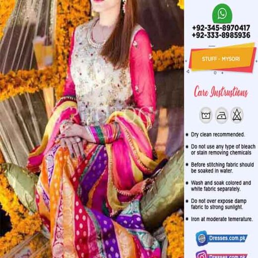 Pakistani Mayoun Bridal Collection