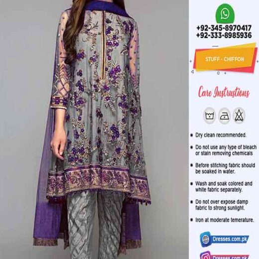 Baroque Chiffon Eid Dresses Online