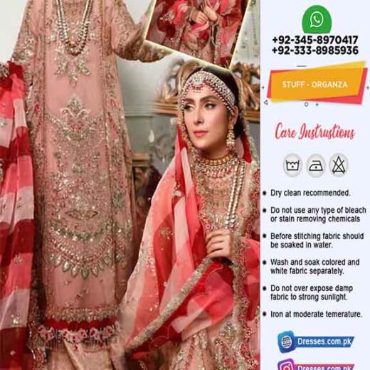 Pakistani Latest Bridal Dresses 2021