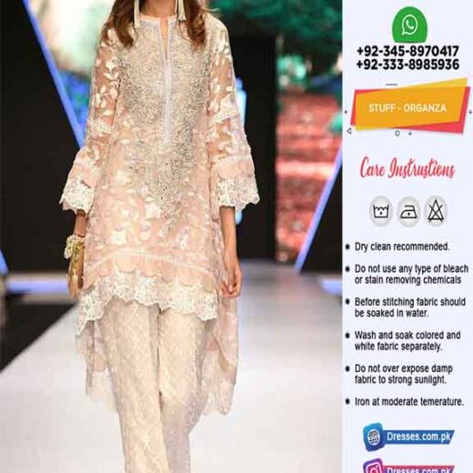Pakistani Organza Eid Dresses 2021