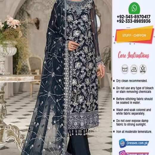 Maryams Latest Chiffon Dresses 2022