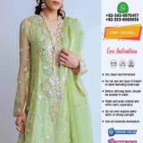 Pakistani Organza Dresses 2022
