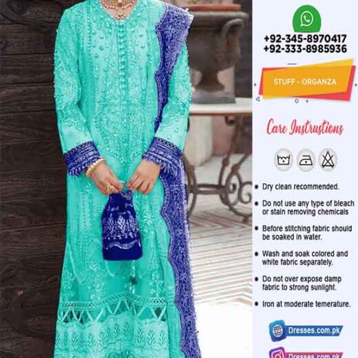 Afrozeh Organza Eid Dresses 2022