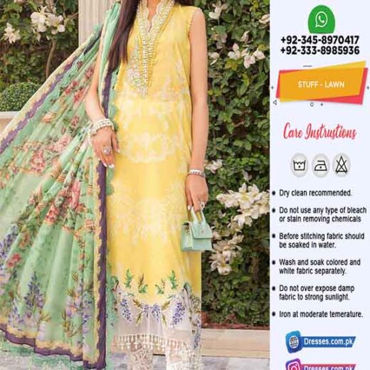 Maria B Lawn Eid Dresses Online