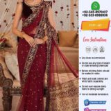 Pakistani Bridal Saree 2022