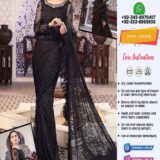 Maria B Latest Chiffon Saree 2022