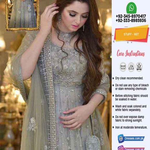 Pakistani Bridal Net Collection 2022