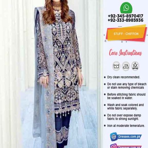 Ramsha Eid Chiffon Dresses Online