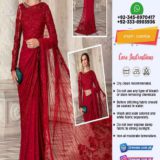 Maria B Chiffon Saree 2022