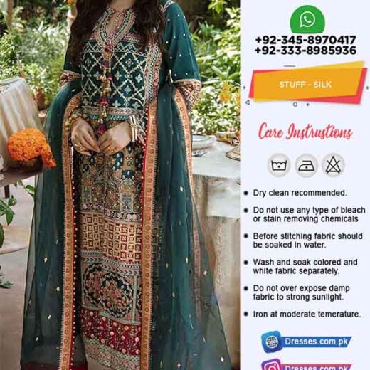 Pakistani Bridal Silk Collection 2022