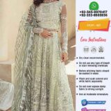 Pakistani Bridal Frock 2023