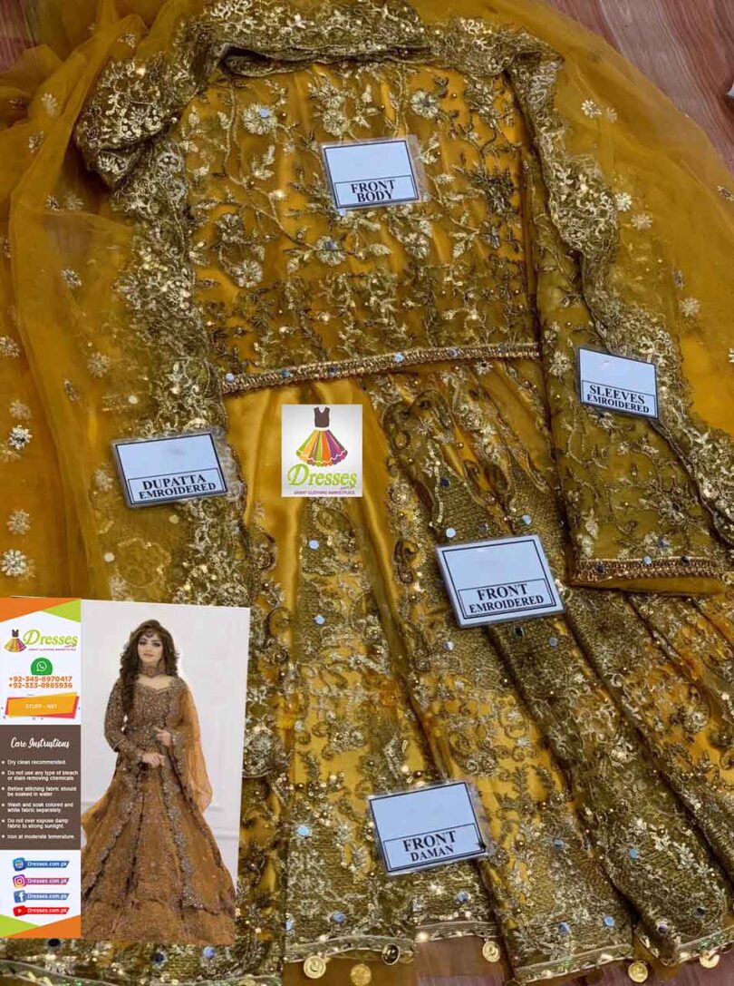 Kashees Latest Bridal Lehenga 2023