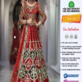 Kashees Bridal Net Lehenga 2023