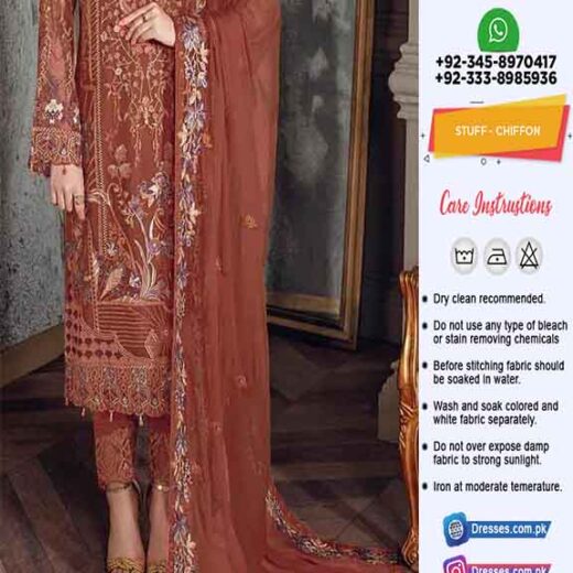Ramsha Eid Chiffon Dresses 2023