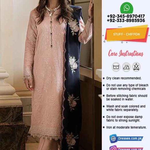 Pakistani Chiffon Dresses 2023