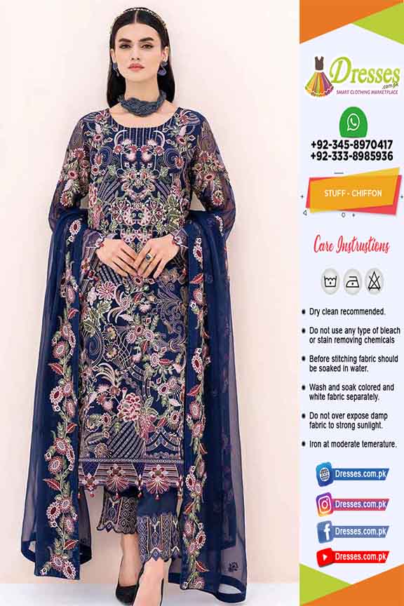 Ramsha Eid Ul Adha Chiffon Dresses 2023