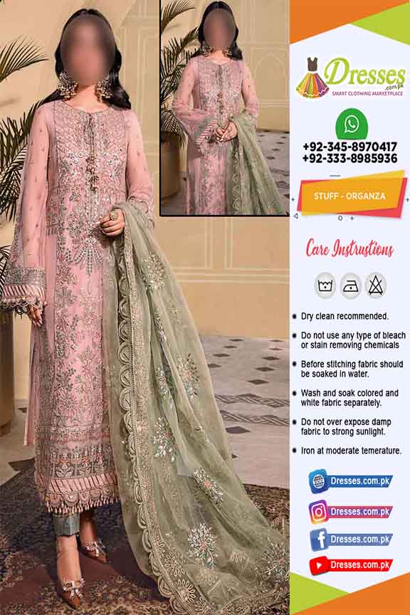 Maria B Organza Collection 2023 | Pakistani Dresses Marketplace