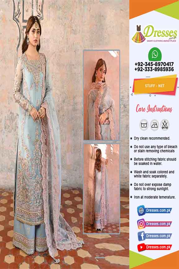 Pakistani Bridal Net Collection 2023