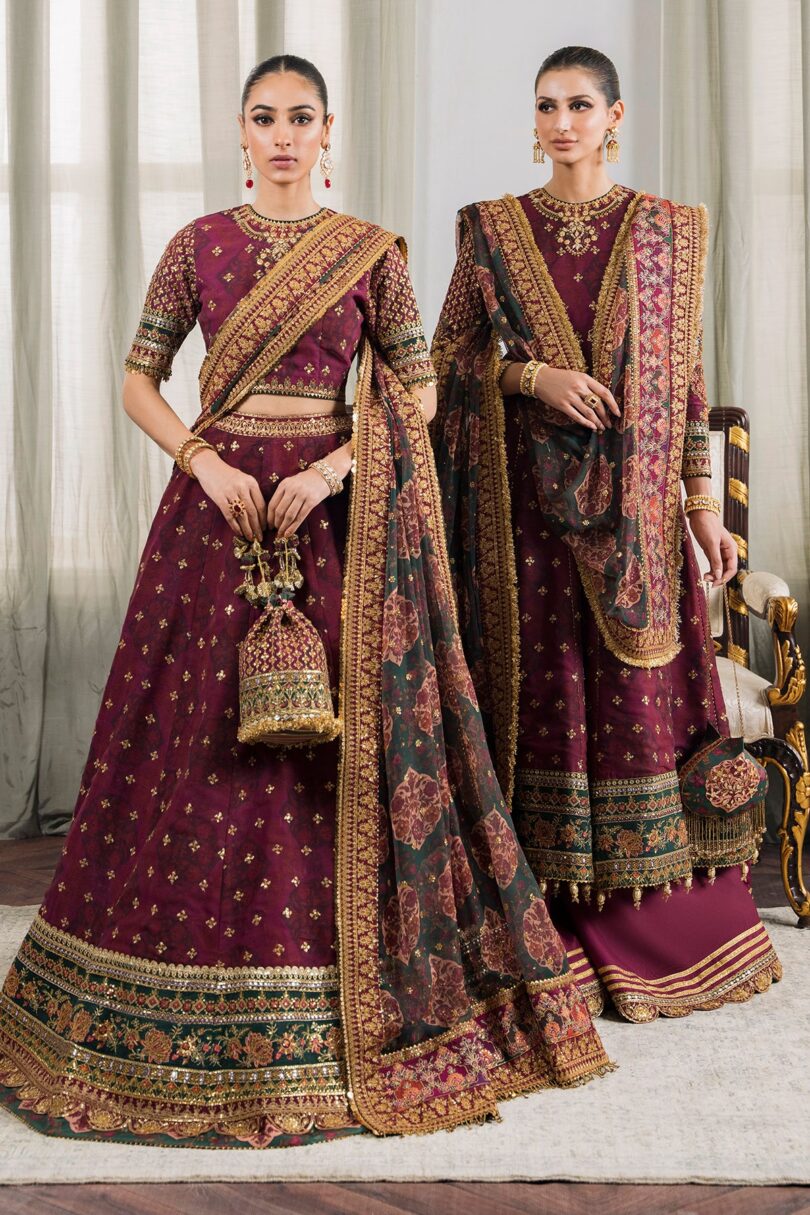 Aisha Imran Bridal Chiffon Collection 2025